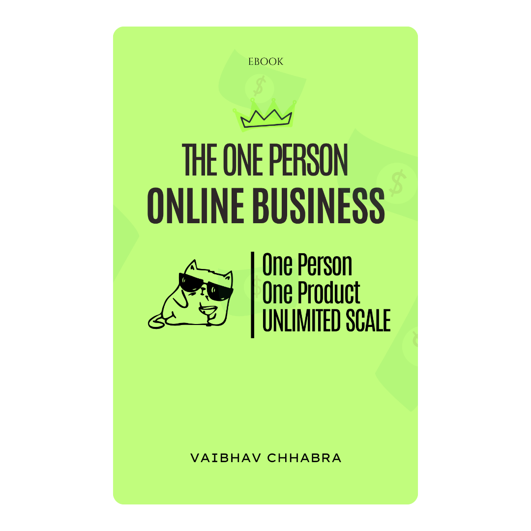 The One-Person Online Business