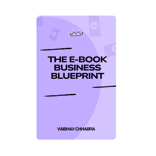 The E-Book Business Blueprint