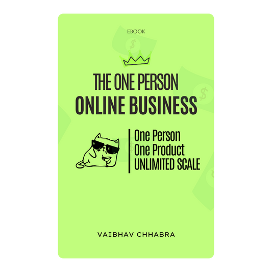 The One-Person Online Business